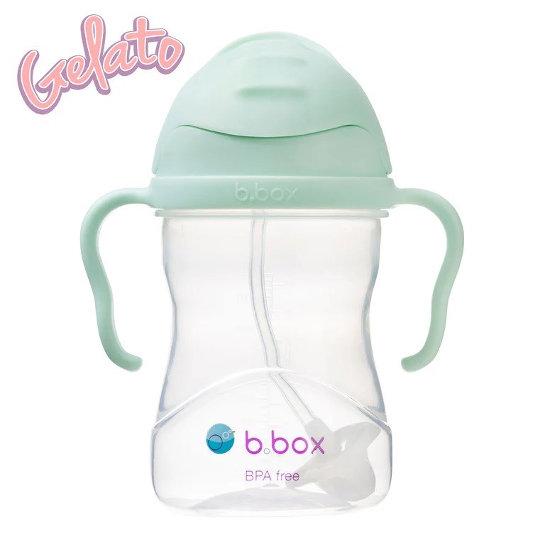 Bbox Tıklama Kilitli Uçlu Damlatmaz Pipetli Alıştırma Bardağıı 240ml +6 Ay Mint Yeşili 