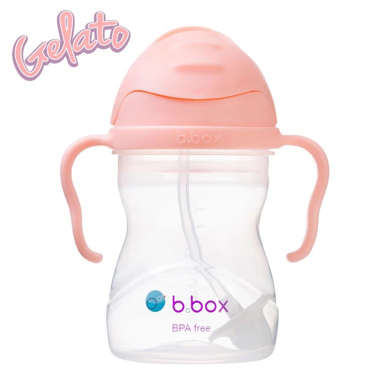 Bbox Tıklama Kilitli Uçlu Damlatmaz Pipetli Alıştırma Bardağıı 240ml +6 Ay Pudra 