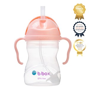 Bbox Tıklama Kilitli Uçlu Damlatmaz Pipetli Alıştırma Bardağıı 240ml +6 Ay Pudra