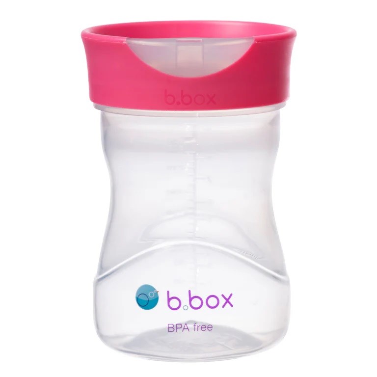 Bbox Bardağa Geçiş Kapaklı Eğitici Alıştırma Bardağı 240 ml +12 ay Pembe 