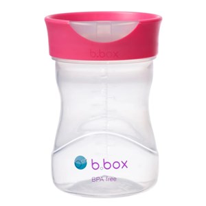 Bbox Bardağa Geçiş Kapaklı Eğitici Alıştırma Bardağı 240 ml +12 ay Pembe