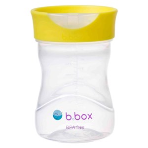 Bbox Bardağa Geçiş Kapaklı Eğitici Alıştırma Bardağı 240 ml +12 ay Sarı