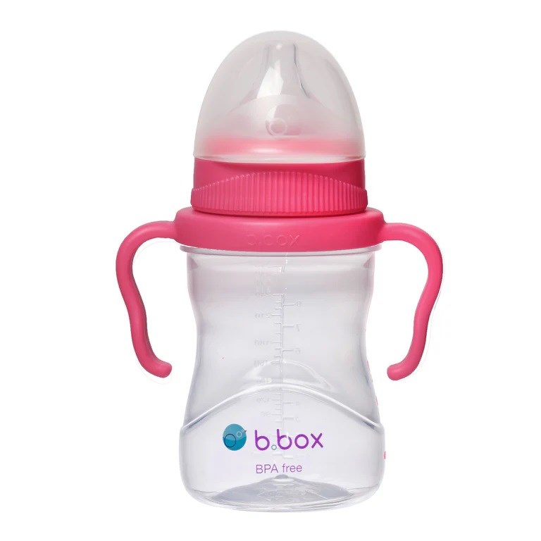 Bbox 4 in 1 Alıştırma Bardakları Beslenme Geçiş Seti 4 Parça 240 ml +12 Ay Pembe 