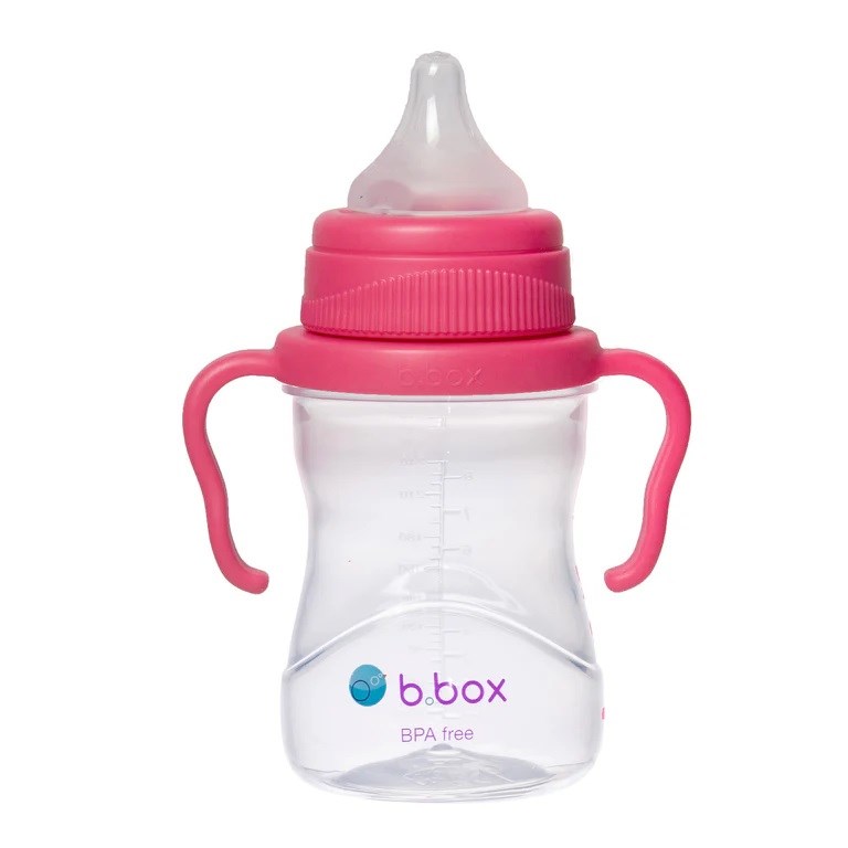 Bbox 4 in 1 Alıştırma Bardakları Beslenme Geçiş Seti 4 Parça 240 ml +12 Ay Pembe 