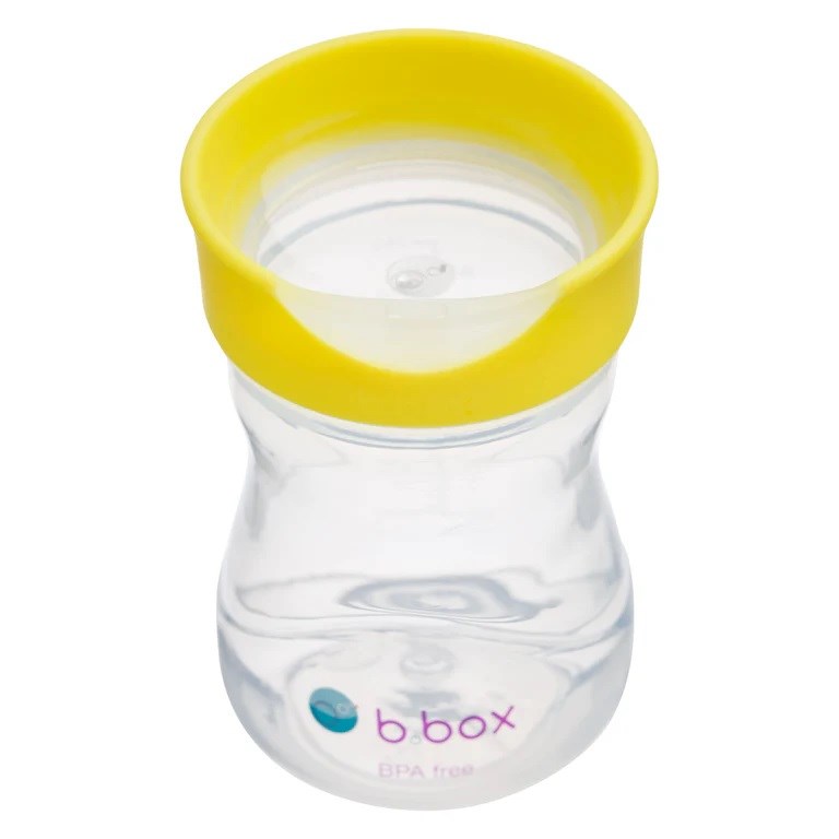 Bbox 4 in 1 Alıştırma Bardakları Beslenme Geçiş Seti 4 Parça 240 ml +12 Ay Sarı 