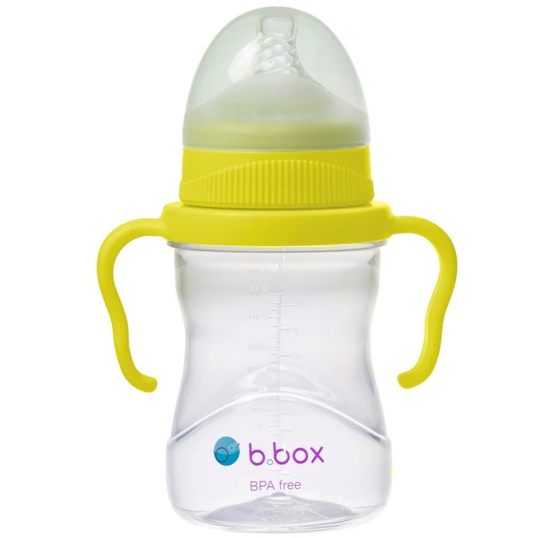 Bbox 4 in 1 Alıştırma Bardakları Beslenme Geçiş Seti 4 Parça 240 ml +12 Ay Sarı 