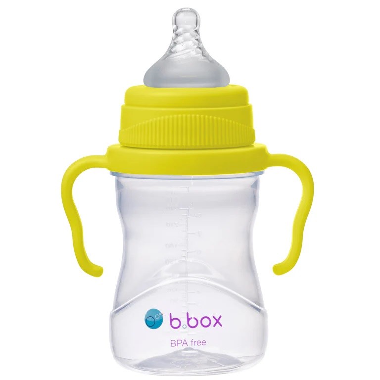 Bbox 4 in 1 Alıştırma Bardakları Beslenme Geçiş Seti 4 Parça 240 ml +12 Ay Sarı 