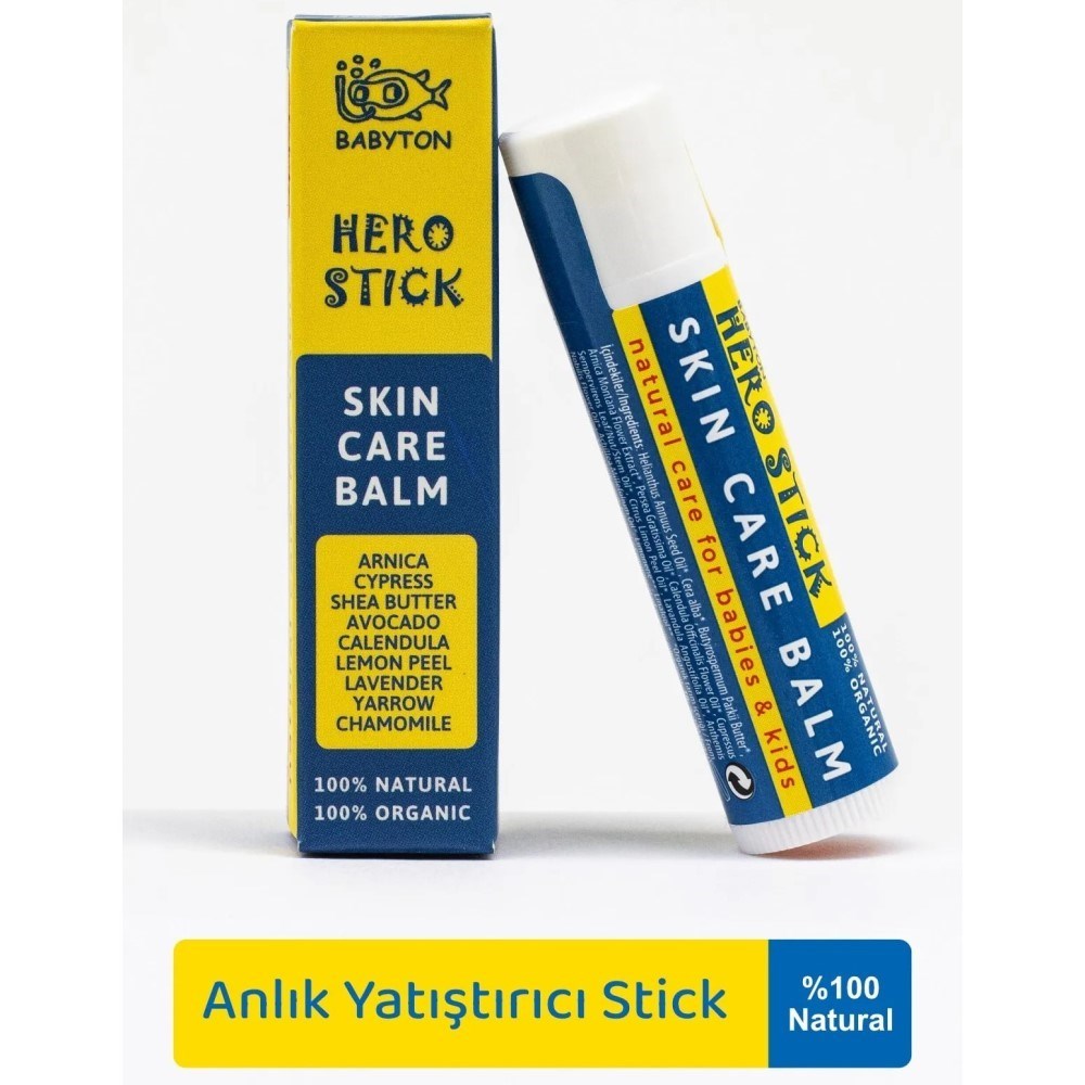 Babyton Hero Stick Anlık Yaşıtıcı Doğal Stick 5 ML 