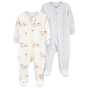 Carters Kışlık Erkek Bebek Tulum 2'li Paket