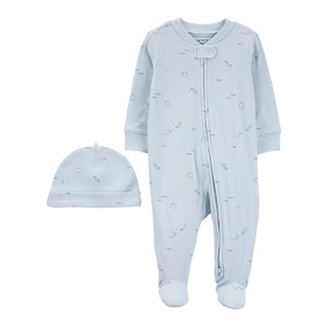 Carters Kışlık Erkek Bebek Tulum 2'li Paket