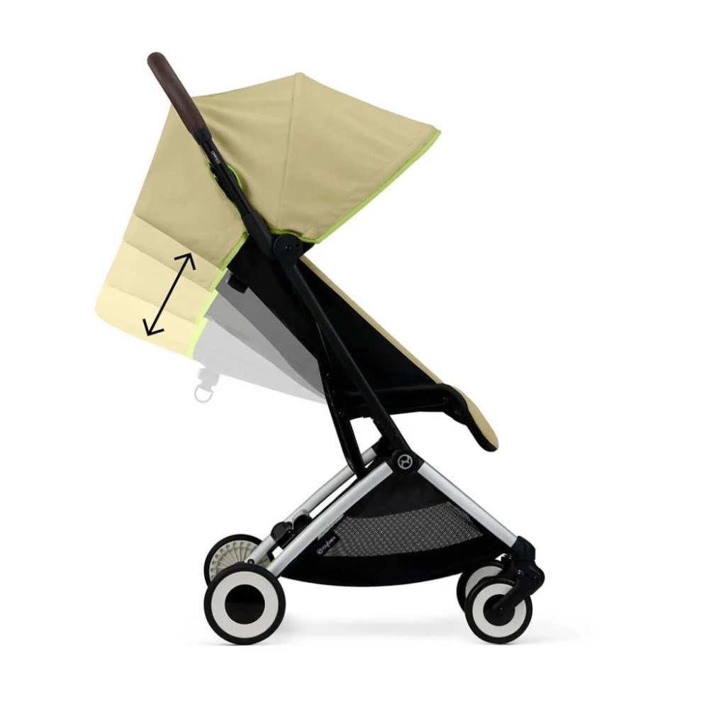 Cybex Orfeo Kabin Boy Bebek Arabası Silver Nature Green 