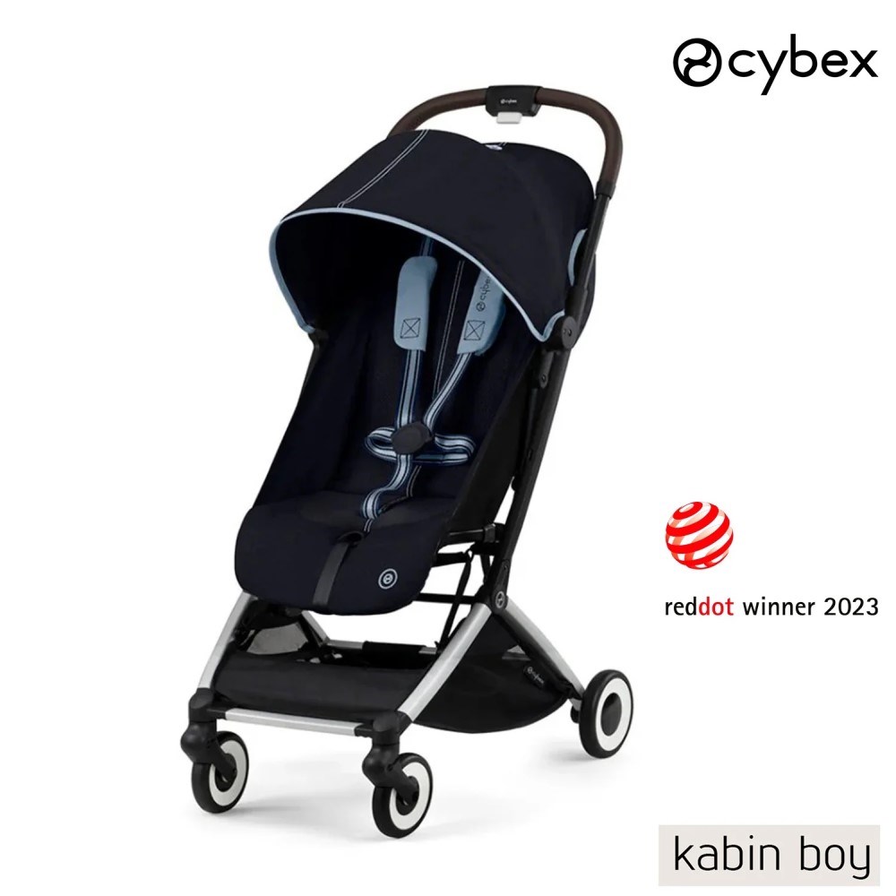 Cybex Orfeo Kabin Boy Bebek Arabası Silver Ocean Blue 