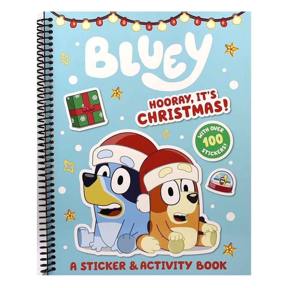 Bluey - Hooray Its Christmas Sticker Activity Book 