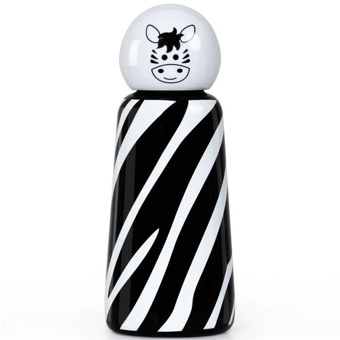 Lund London Water Bottle Termos 300 ml - Zebra 