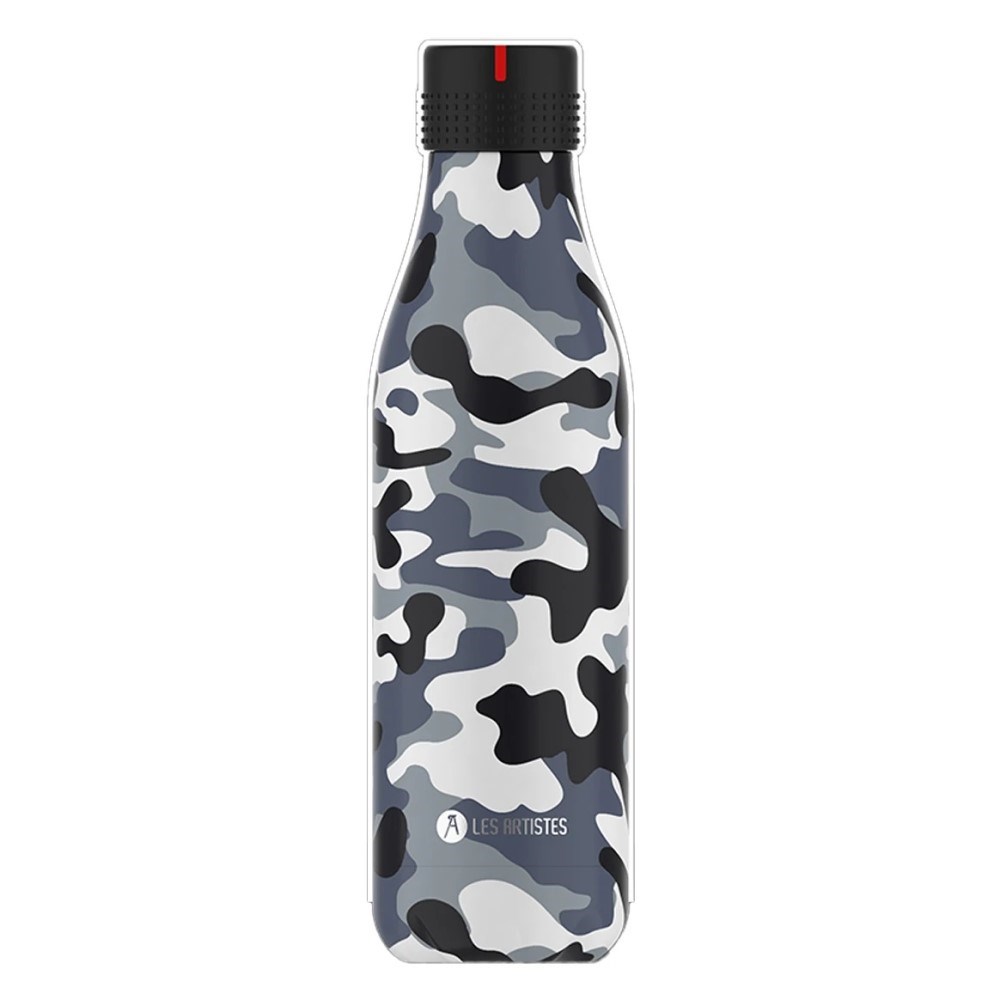 Les Artistes Paris Isı Yalıtımlı Çelik Termos Matara 500 ml Camouflage 