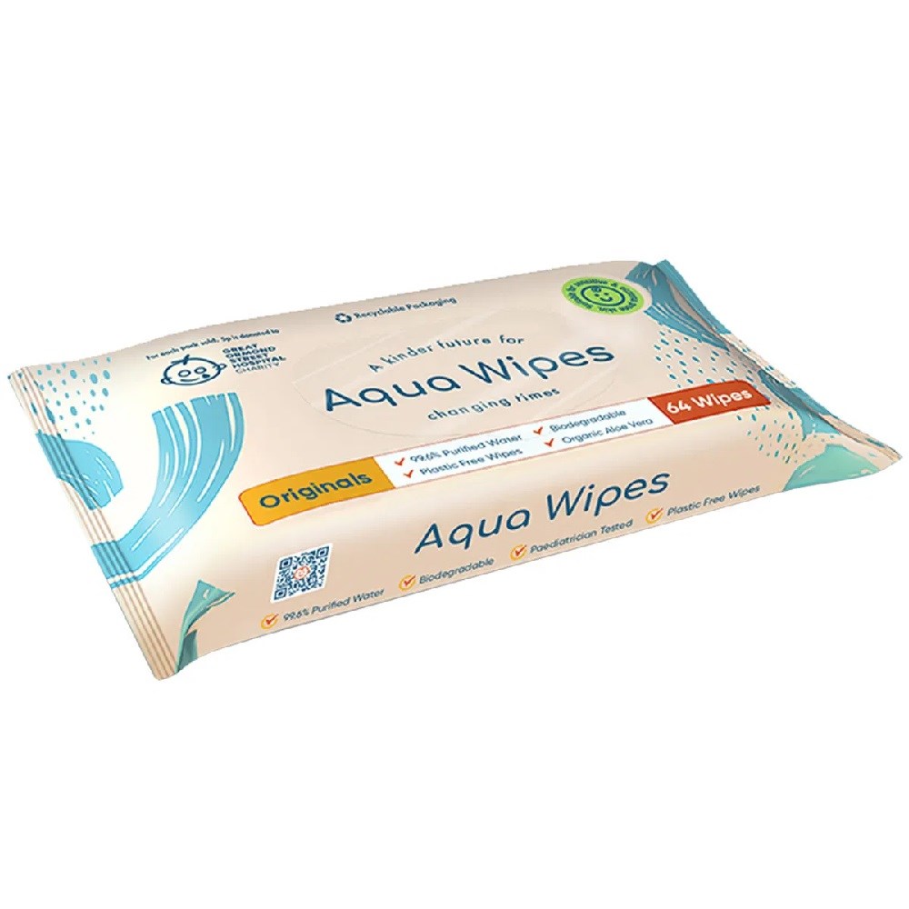 Aqua Wipes Islak Mendil 64 Adet 