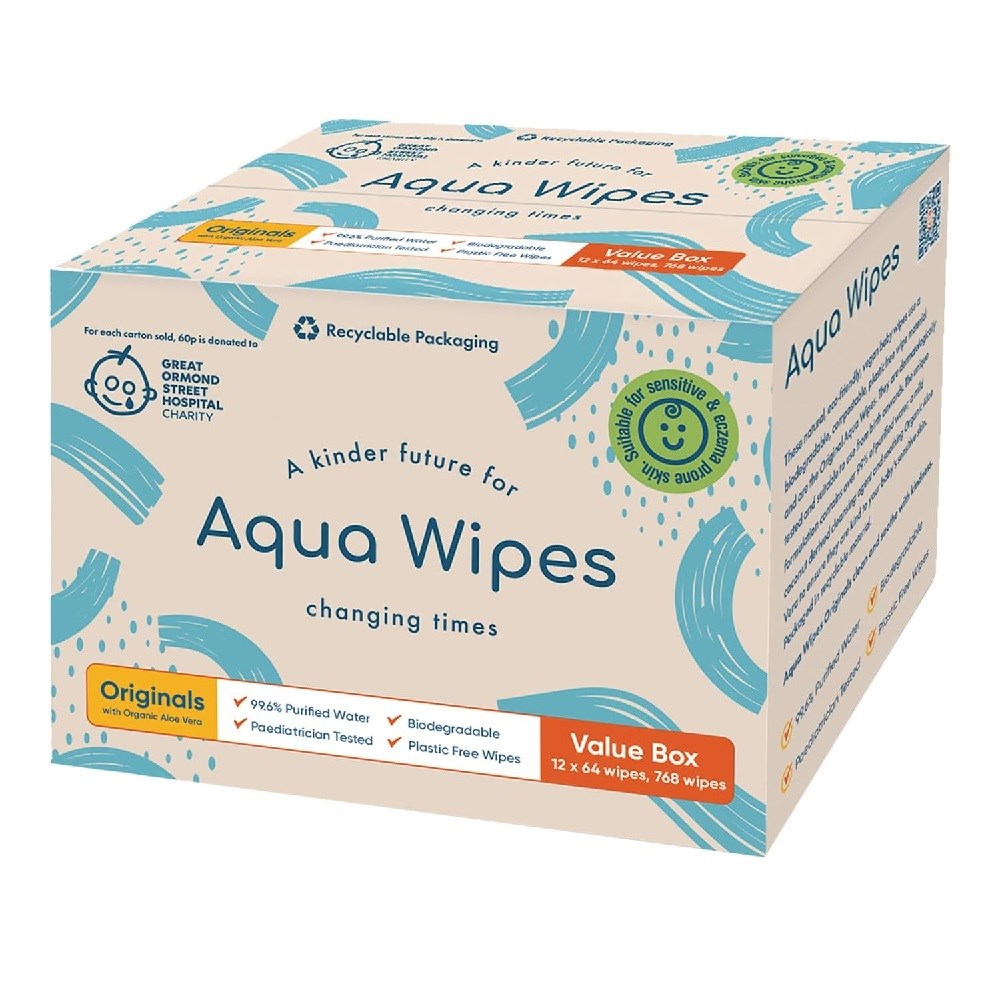 Aqua Wipes Islak Mendil 12x64 768 Adet 