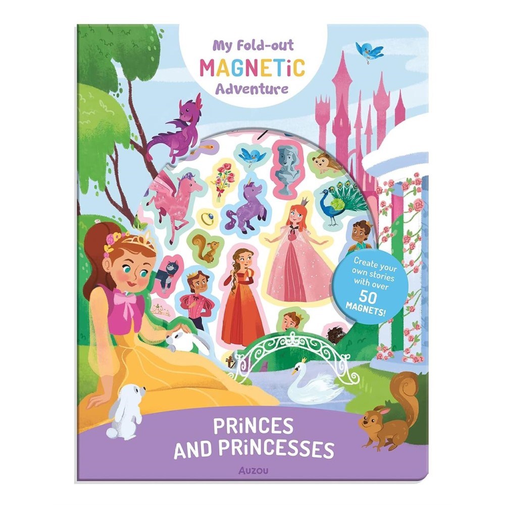 My Fold-Out Magnetic Adventure - Princes And Princ 