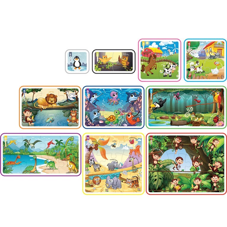 Blue Focus Baby Smart Puzzle 