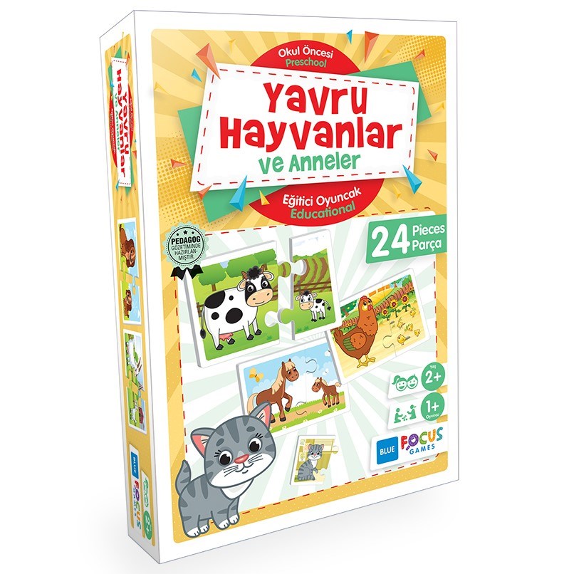 Blue Focus Yavru Hayvanlar ve Anneler 