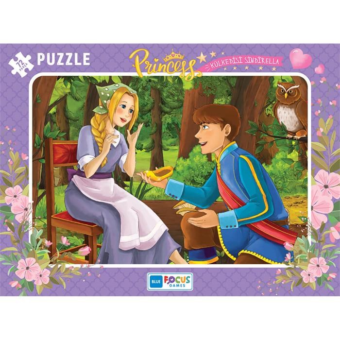 Blue Focus 72 Parça Puzzle - Sindirella 