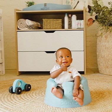 Bumbo Floor Seat Bebek Koltuğu (Powder Blue) 