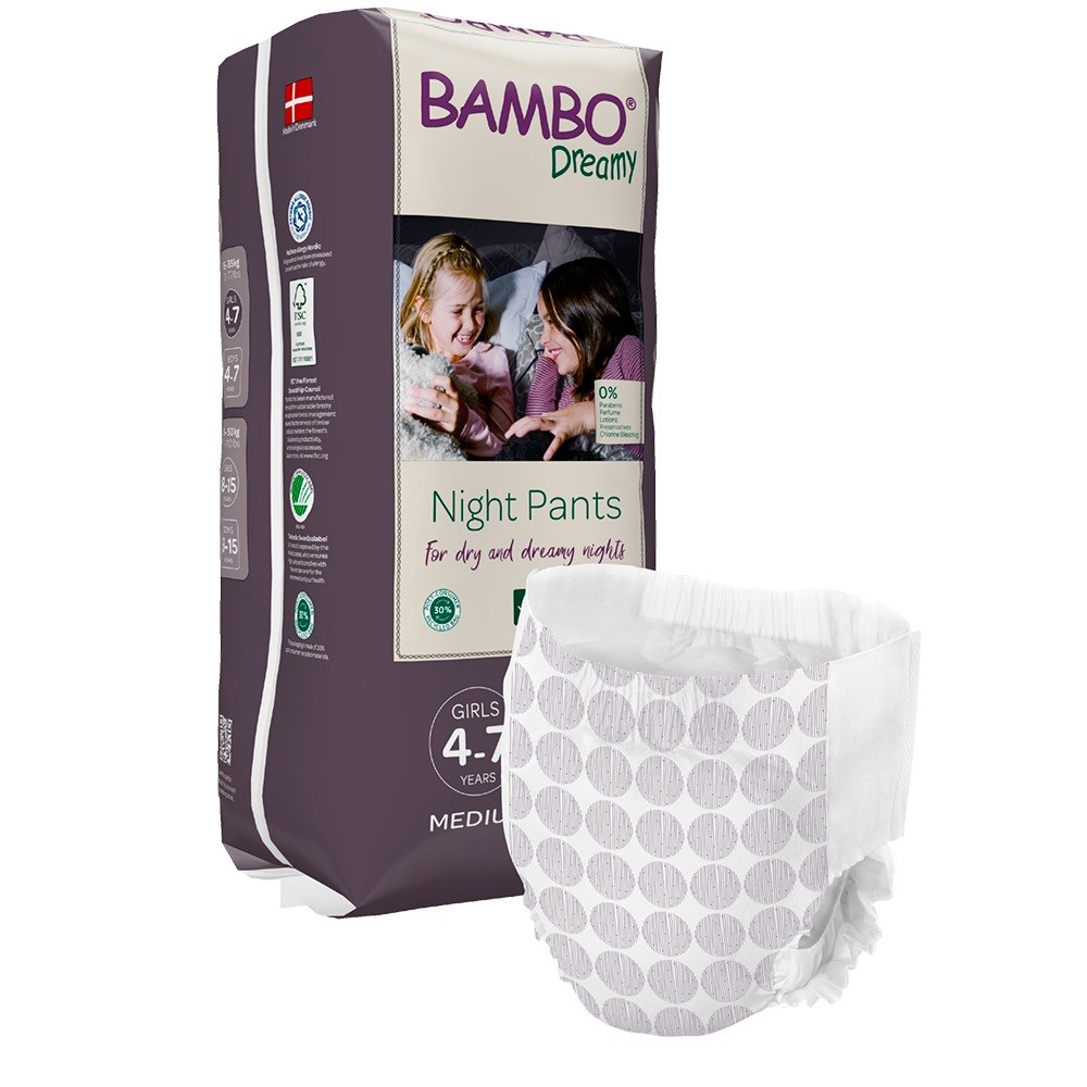 Bambo Nature Dreamy Gece Külodu Kız 15-35 kg (10 adet) Orjinal