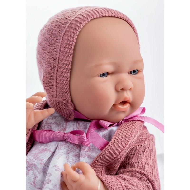 Berenguer Oyuncak Bebek 38 cm - Pembe Hırka ve Tavşanlı 