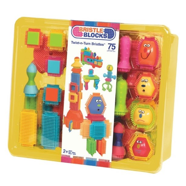 Bristle Blocks Yapı Oyuncakları - Neşeli Küçük Adamlar - 75 Parça 