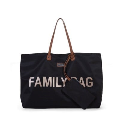 Childhome Family Bag Çanta Siyah/Gold 