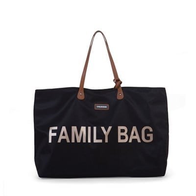 Childhome Family Bag Çanta Siyah/Gold 