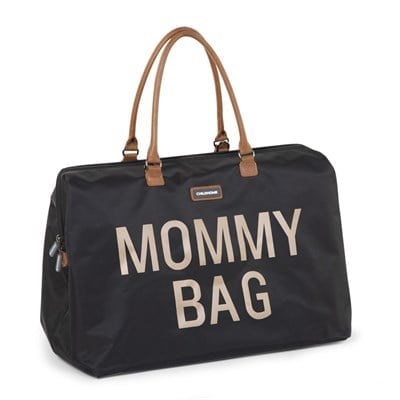 Childhome Mommy Bag Çanta Siyah/Gold 