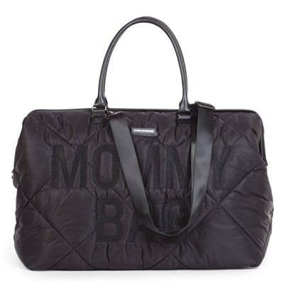 Childhome Mommy Bag Çanta Puffy -  Siyah 