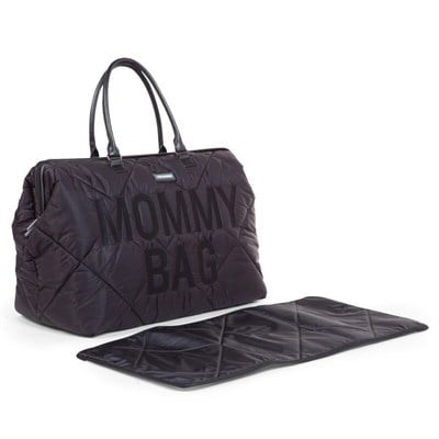 Childhome Mommy Bag Çanta Puffy -  Siyah 