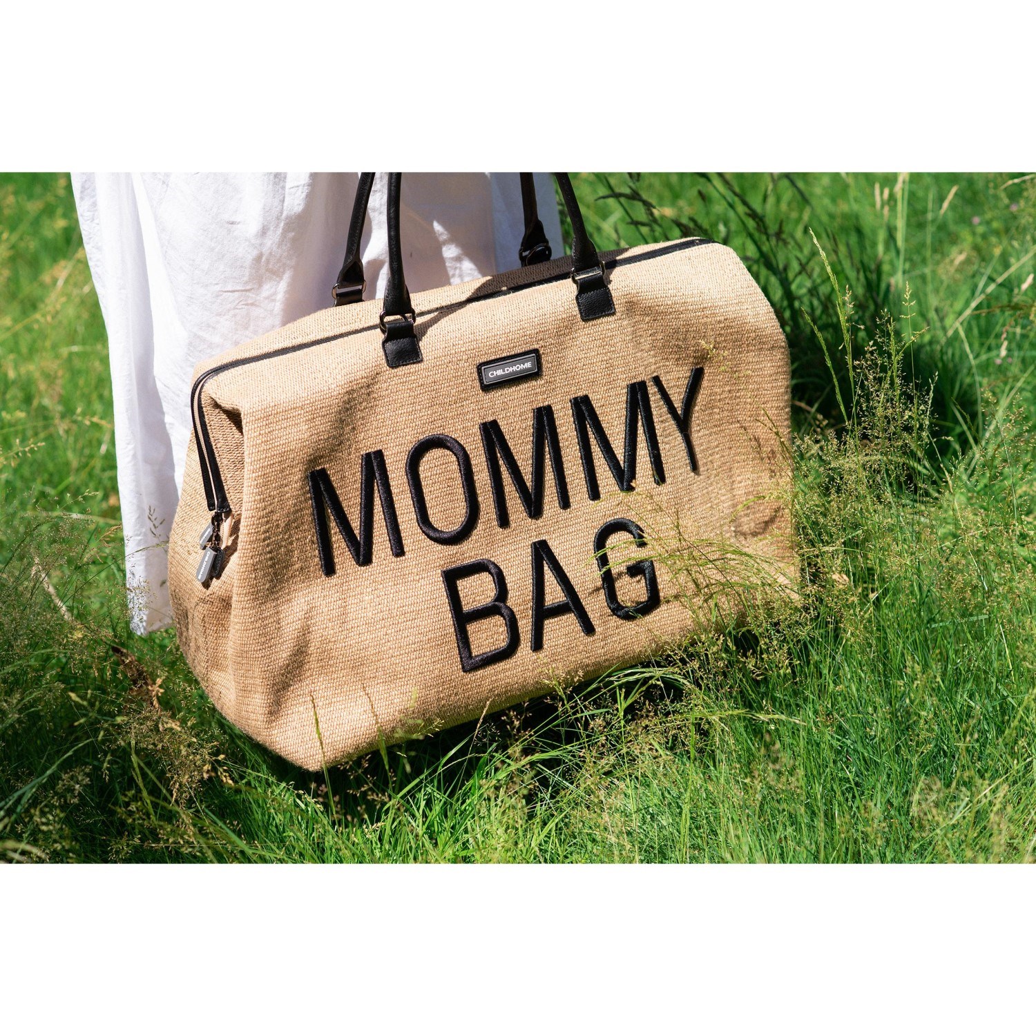 Childhome Mommy Bag Çanta - Rafya 