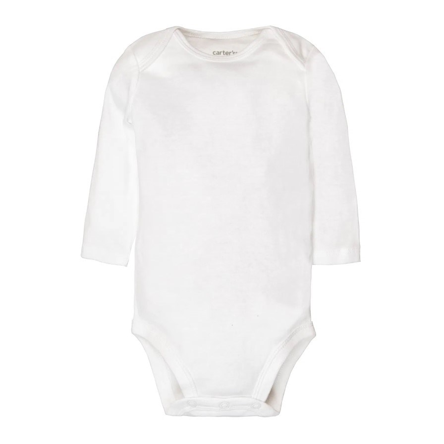 Carter's Layette Bebek 4'lü Beyaz Body Set Beyaz