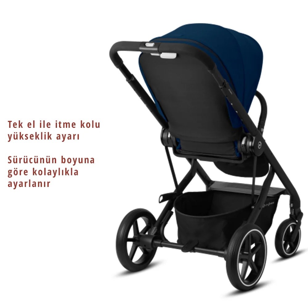 Cybex Balios S Lux Black Moon Black 