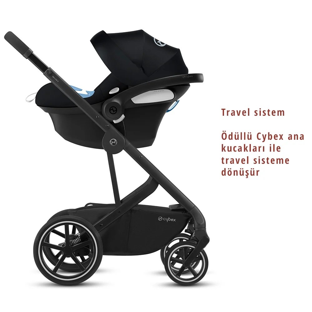 Cybex Balios S Lux Black Moon Black 