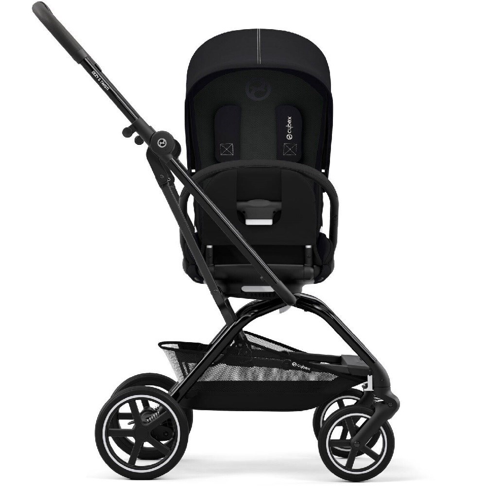 Cybex Eezy S Twist 2 Bebek Arabası Kabin Boy Moon Black   Siyah