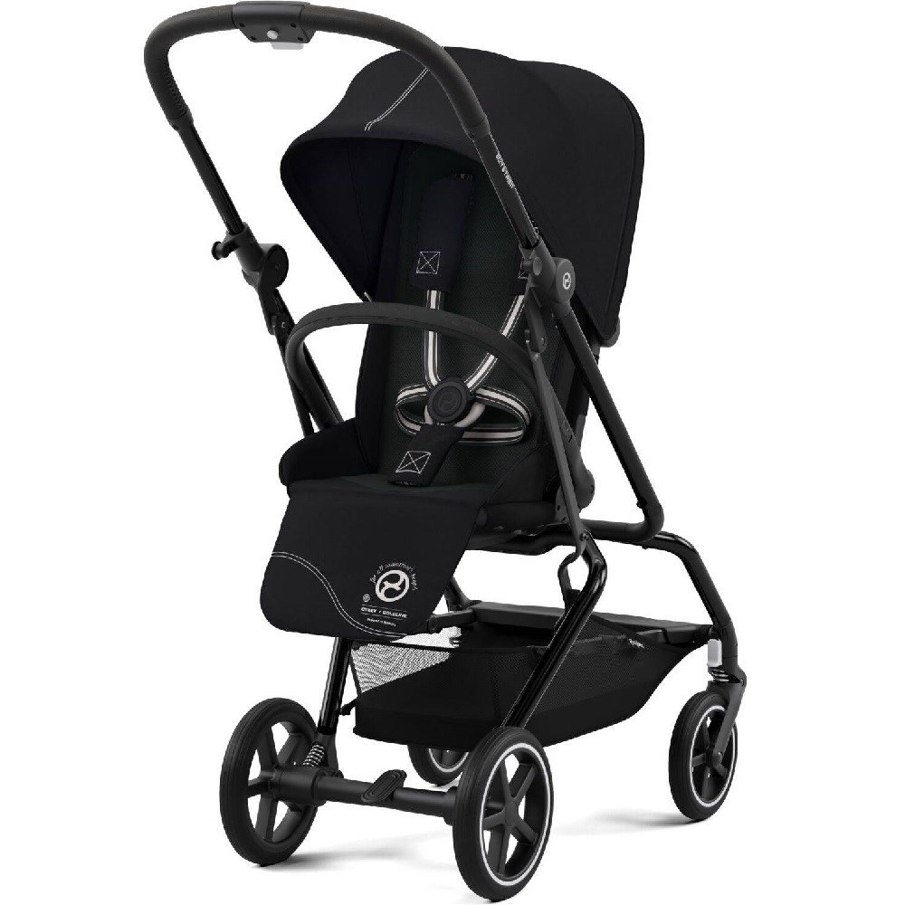 Cybex Eezy S Twist 2 Bebek Arabası Kabin Boy Moon Black   Siyah