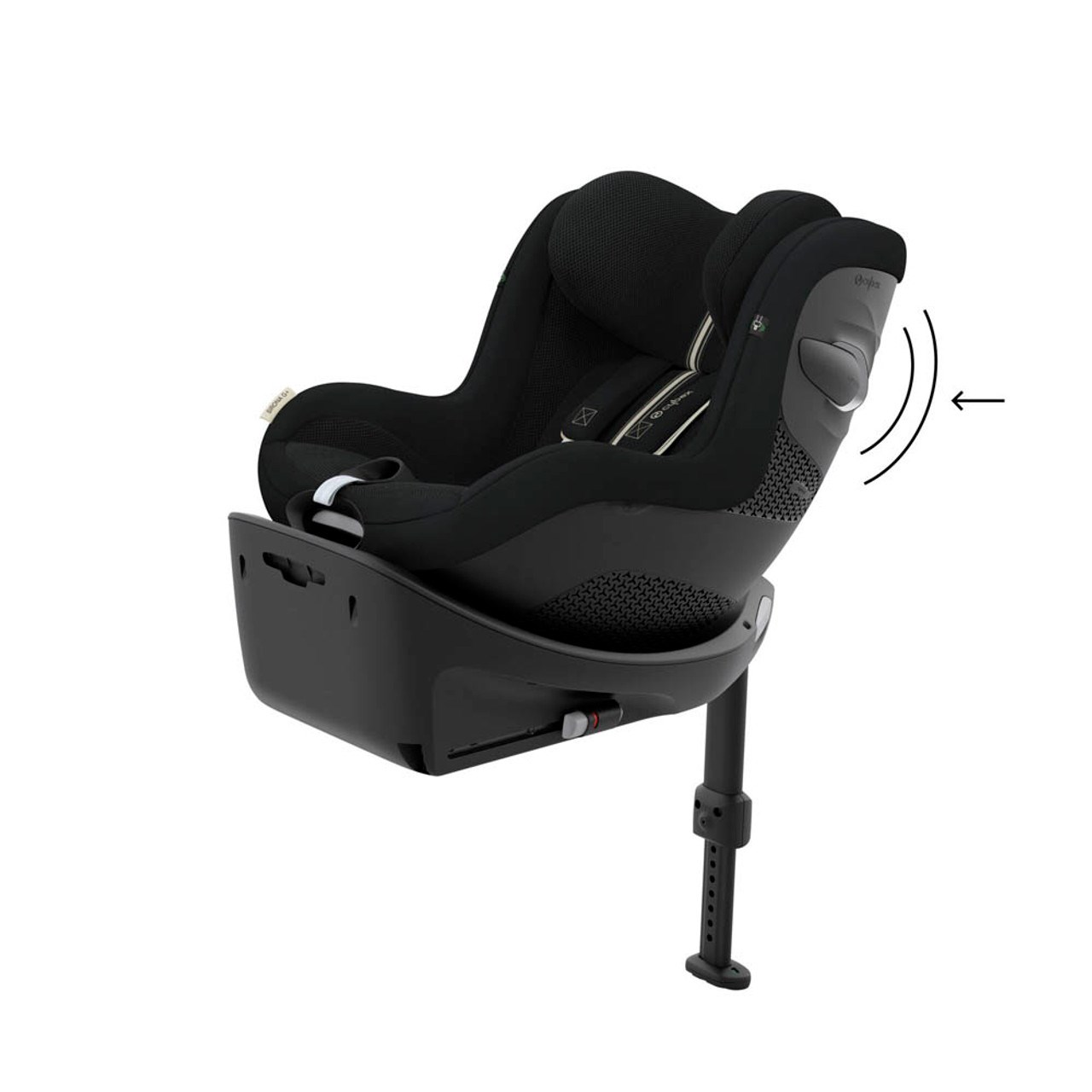 Cybex Sirona Gi isize Plus Oto Koltuğu Moon Black Orjinal