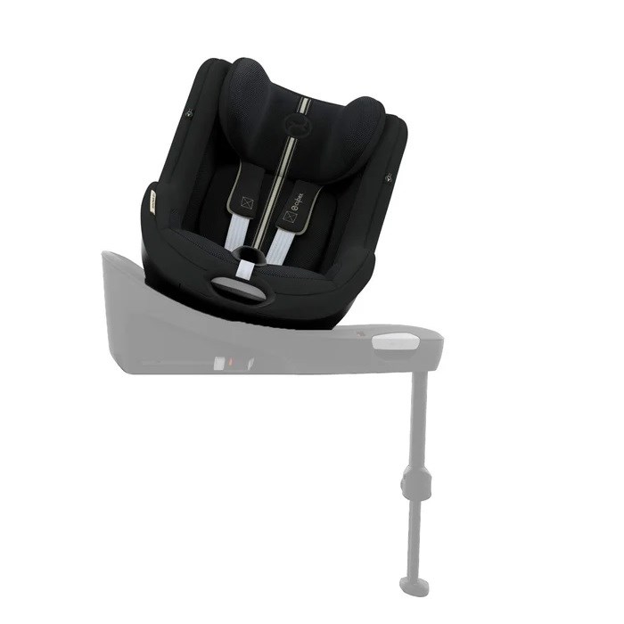 Cybex Sirona Gi isize Plus Oto Koltuğu Moon Black Orjinal