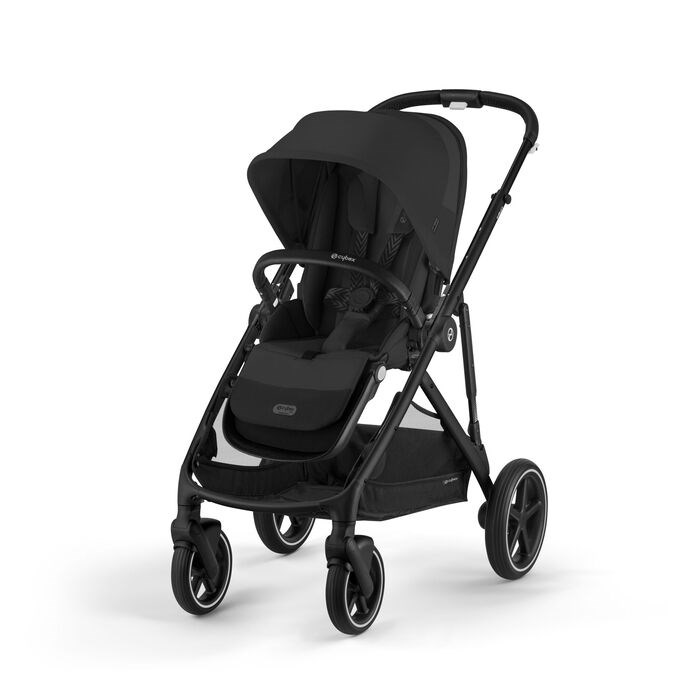 Cybex Gazelle S Black İkiz Bebek Arabası- Moon Black 