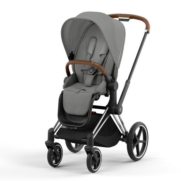 Cybex Priam Bebek Arabası Chrome Brown - Mirage Grey 