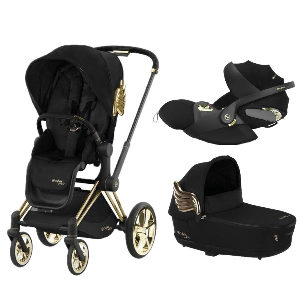 Cybex Priam Bebek Arabası JS + Portbebe + Cloud T Set 