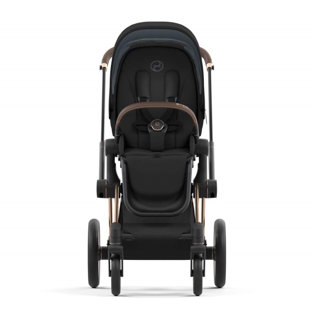 Cybex e-Priam Bebek Arabası Rose Gold – Sephia Black 