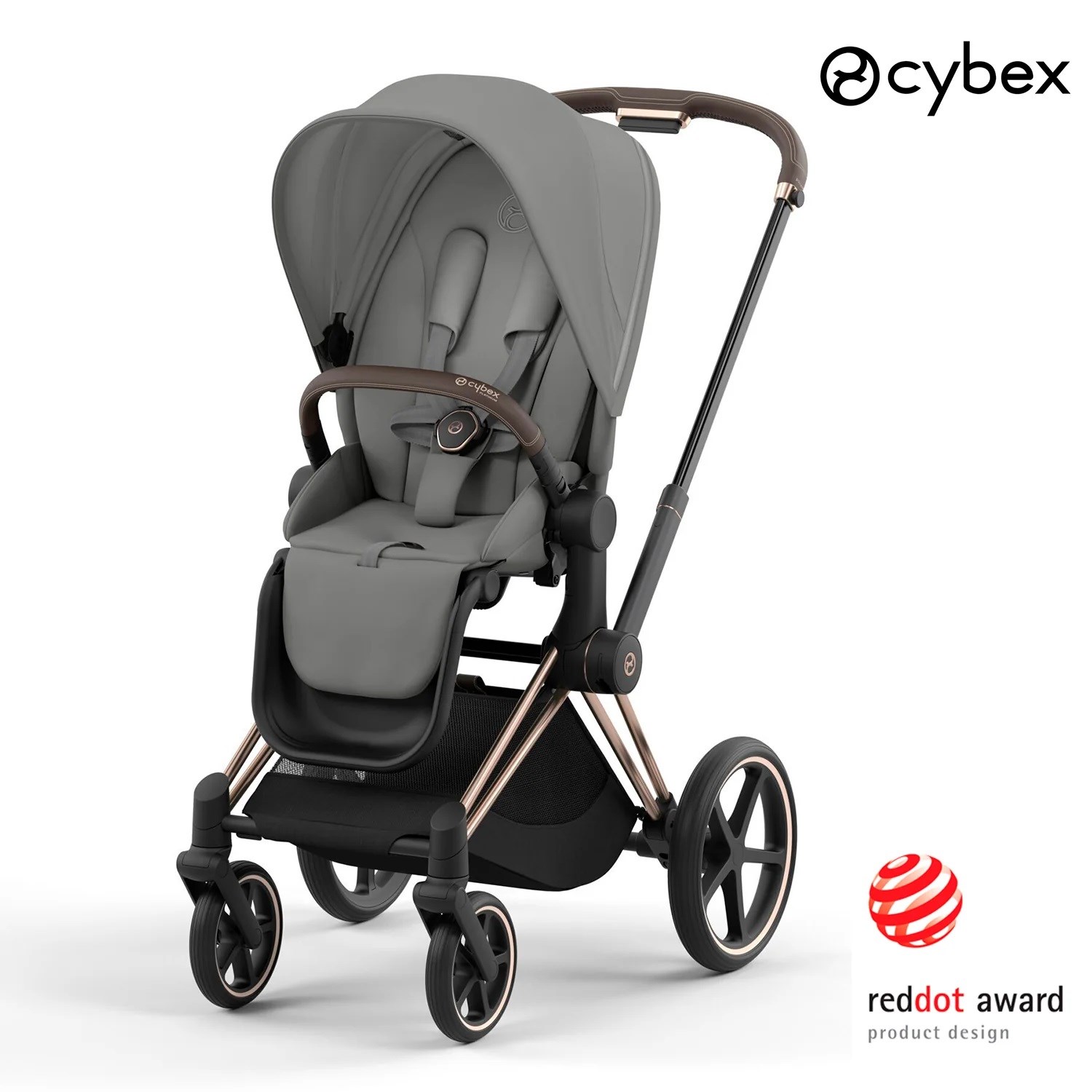 Cybex Priam Bebek Arabası Rose Gold - Mirage Grey 