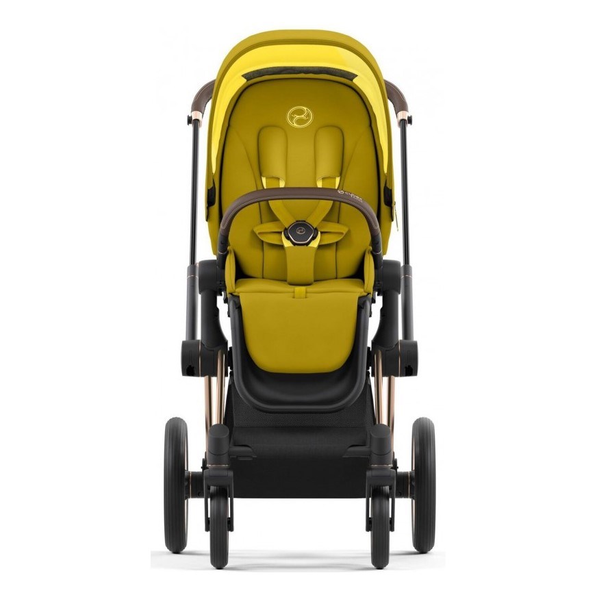 Cybex Priam Bebek Arabası Rose Gold - Mustard Yellow 