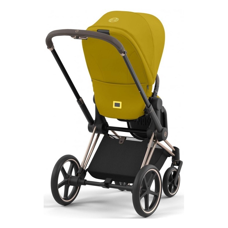 Cybex Priam Bebek Arabası Rose Gold - Mustard Yellow 