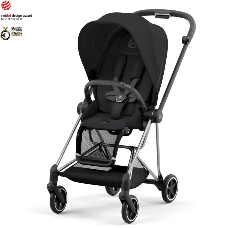 Cybex Mios Bebek Arabası Chrome Black – Sephia Black 